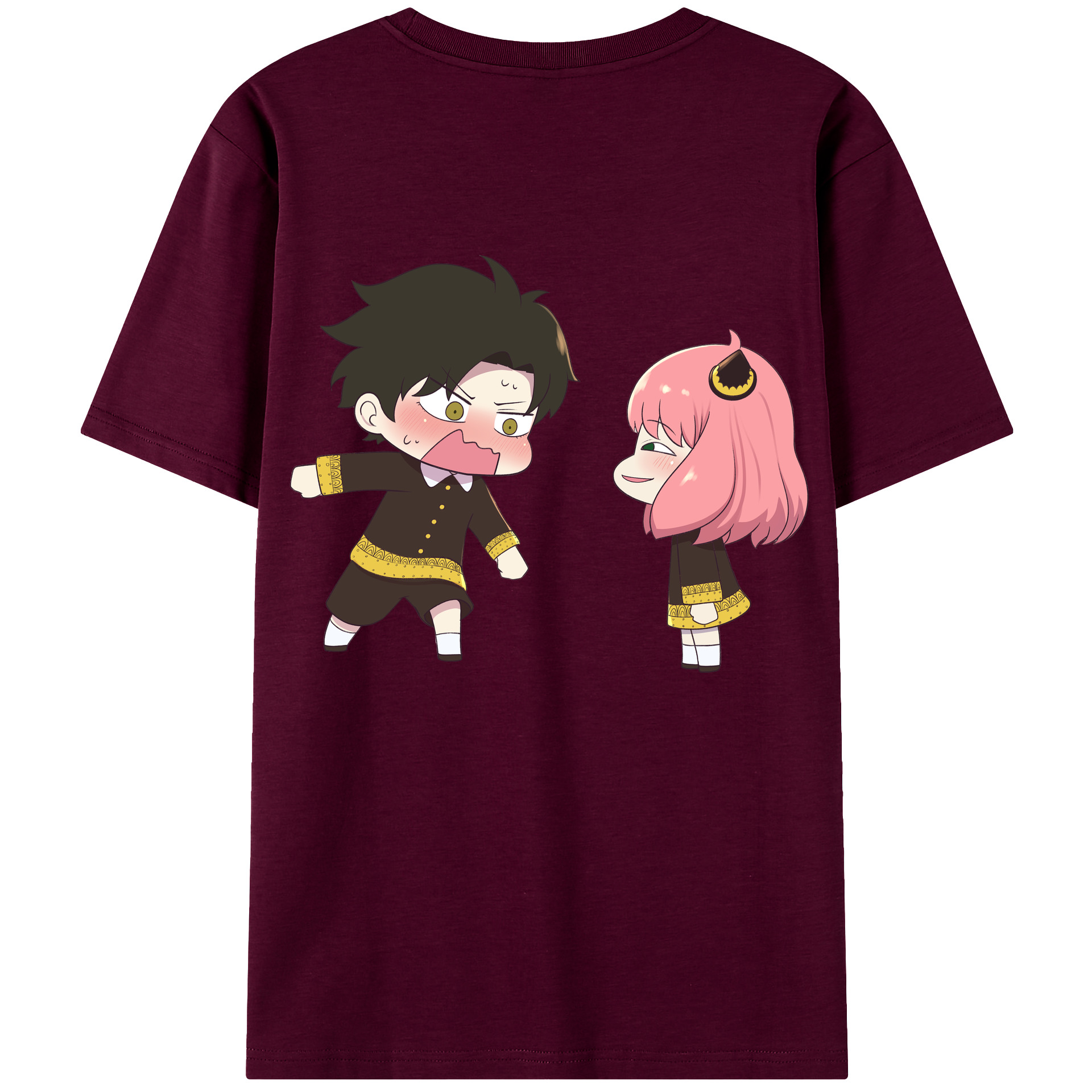 （画像用） SPY×FAMILY间谍家家酒 レディース半袖Tシャツ(バックプリント)